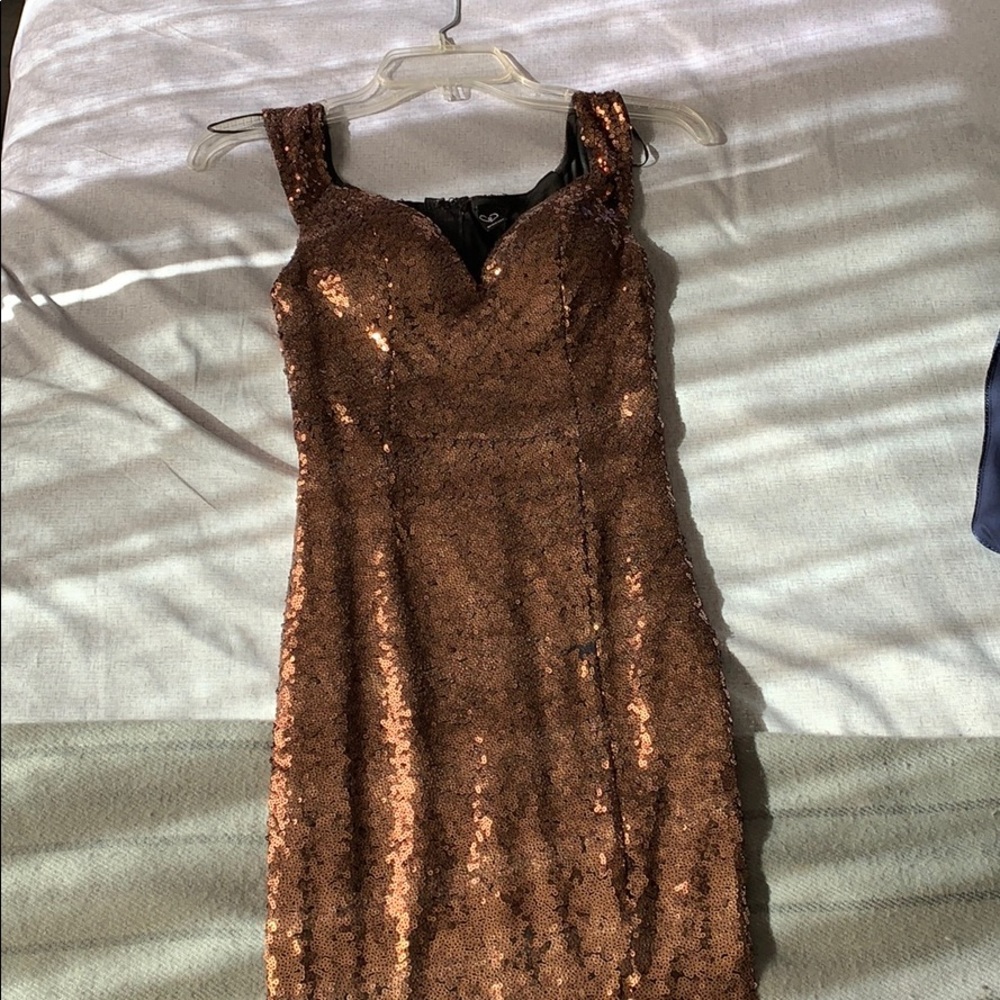 Gown sequence dress